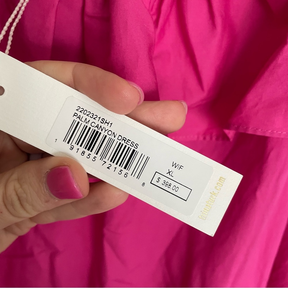 Trina Turk Palm Canyon Dress Pink 💖 - Picture 6 of 8